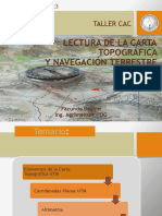 Dia2 - LECTURA DE CARTA TOPOGRAFICA Y NAVEGACION TERRESTRE - UTM - Aug 23