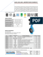 Vanne PapillonFRA - BD - FT1150-SF