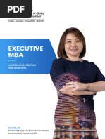 Executive MBA Brochure SP Jain School of Global Management