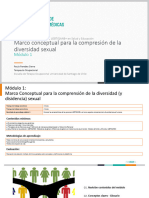 Marco Conceptual para La Compresión de La Diversidad Sexual: Módulo 1