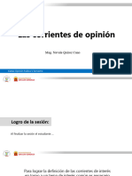 Las Corrientes de Opinión