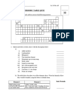 Periodic Table Quiz