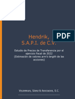 Vs&a EPT Valuación de Acciones HENDRIK FY22 B