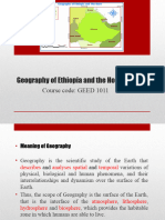 Geography of Ethiopia and The Horn