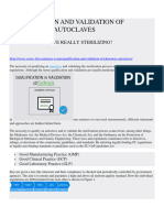 QUALIFICATION AND VALIDATION - Systec-Lab