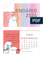 Calendário Flork A4