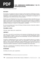 29 Importancia Del Liderazgo Empresarial y Su Tipología en Las Organizaciones