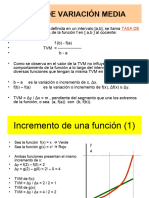 Derivada de Una Funcion