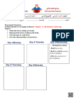 SY21 22 SLP - Gr8 W9 D3 Physics Worksheet