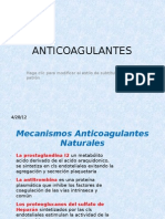 ANTICOAGULANTES