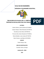 Ensayo Sobre La Delincuencia en Guadalupe - Examen Parcial