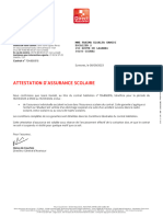 Attestation D'assurance