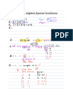 289 Algebra 12 Special Conditions ?? ????? NA