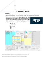 Computer System Architecture 07 Laboratory Exercise 1 PDF