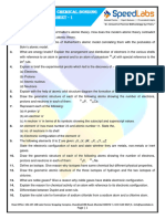 Atomic Structure - Important Qs - Important Questions - ICSE