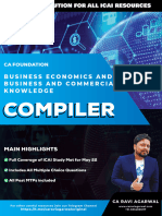 Economics Compiler CA Foundation by CA Ravi Agarwal