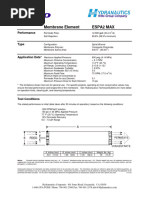 Hydranautics ESPA2-Max RO Membrane Spec Sheet