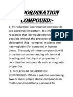 Coordination COMPOUND Main