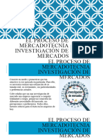 El Proceso de Mercadotecnia - Investigación de Mercados