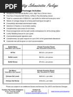 Wedding Solemnisation Package Updated