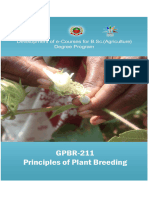 Principles of Plant Breeding