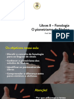 Libras II - Fonologia - Aula 01