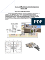 Réalisation Des Fondations en Zone Mitoyenne