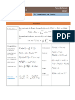 TD - Transformée Fourier