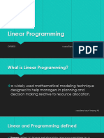 2 Linear Programming