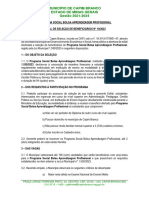 Município de Capim Branco Estado de Minas Gerais Gestão 2021-2024