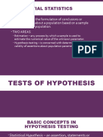 6 Inferential Statistics