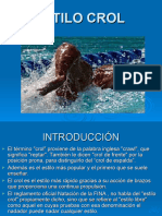 Natacion Tema 5. Estilo Crol