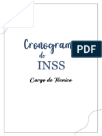 Cronograma INSS