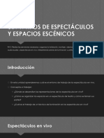 Ud1 - Tipos de Espectáculos y Espacios Escénicos