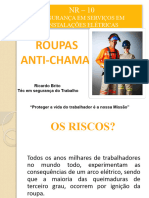 Treinamento Vestimenta Retardante de Chamas