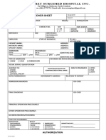 Admission Chart 2023