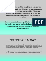 Los Derechos Humanos y Su Normativa Internacional