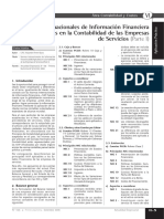 NIIF Aplicables en La Contabilidad de Las Empresas de Servicios PI - AE 166-09-2008