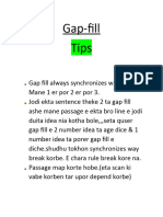 Gap Fill