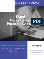 Ebook - Departamento Pessoal - Curso Desenvolva