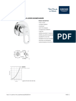 GROHE Specification Sheet 29042000