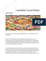 Lama Padma Samten - Gestão Por Mandalas