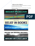 Six Pillars of Faith