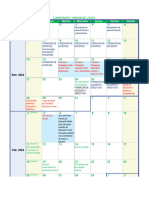 Calendario Escolar 2024 Final Directores