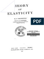 Theory of Elasticity S. Timoshenko & J. N. Goodier