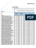 Acta de Calificaciones 3ero B Ciencias