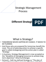 Strategy, Levels, Strategic Planning