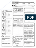 Ficha Oficial D&D 5E Editável - Rodit - LVL 1