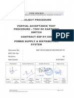 SSP-CRCO-SS05-SYSW-PRO-00119 - 04 - PAT Procedure For 750V DC Earth Switch