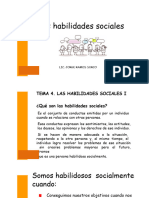 Habilidades Sociales